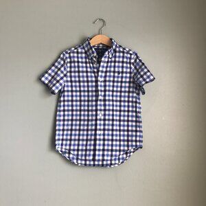 Ralph Lauren Boy Plaid Shirt Size 6